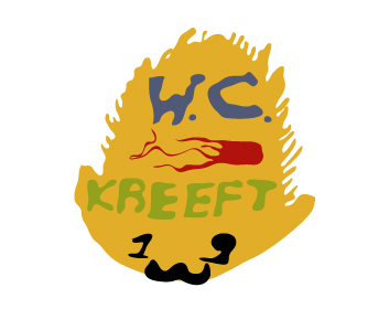 tinschildering WC-kreeft